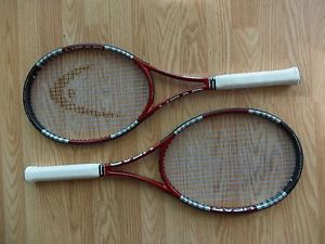 Pair (2) Head PT57E Extended w/ Liquidmetal Prestige Paintjob 4 3/8 27.5 Austria