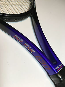 Vintage Head Pro Tour 630 tennis racket Made in Austria 4 5/8 Star Trek