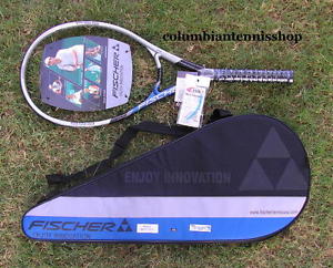 New Fischer TT 750 FT GDS Racket + case 105 Twin Tech 1/2 5/8 4 5 last one $200