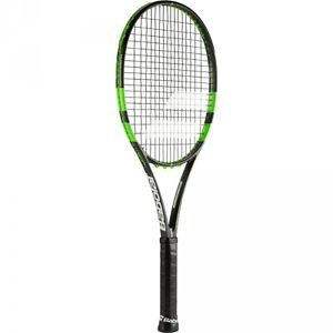 Babolat Pure Strike 98 16x19 WIMBLEDON 4 3/8 STRUNG (Tennis Racket Racquet Green