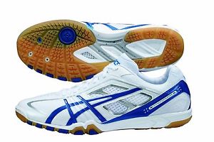 ASICS Japan Men's Attack EXCOUNTER Table Tennis Shoes TPA327 White Ping Pong