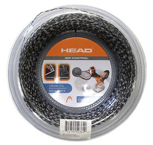 HEAD RIP CONTROL 17 black tennis racquet string 660 foot 200M REEL Auth Dealer