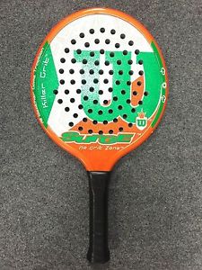 Wilson BLX Surge 4 1/4 Platform Tennis Paddle (2016 Killer Grit racket 370g)