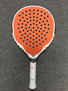 Aztek Helios Orange 1/4 Platform Tennis Paddle (Gold 385g aztec POP racket padel