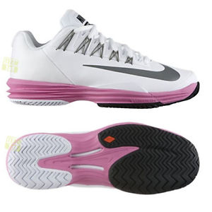 Nike Mujer Zapatillas De Tenis Lunar Ballistec 631648-105 Blanco ROSA