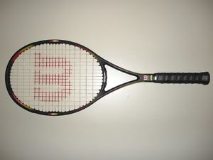 WILSON PRO STAFF 6.1 SI CLASSIC MP 95 TENNIS RACQUET 4 3/8  (NEW STRINGS)