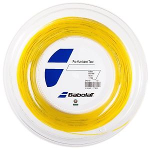 Babolat Pro Hurricane Tour 16 120m / 394 ft Tennis String Reel - Yellow