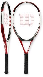 WILSON nCODE n5 FORCE 110 OVERSIZE STRUNG NATURAL GUT TENNIS RACQUET 4-1/4