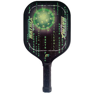 Matrix (2G) Graphite Pickleball Paddle by Manta - Green - New w/ Warranty
