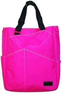 Maggie Mather Tennis Tote Bag-Fuschia
