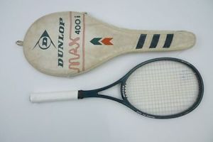 Dunlop Max 400i Tennisracket L3 = 4 3/8 Grafile racquet Graf strung McEnroe 200