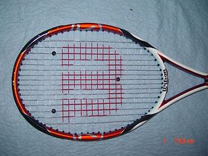 WILSON K TOUR K FACTOR 95 TENNIS RACQUET 4 3/8 L-3, BRAND NEW RARE BUY NOW!!!