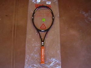 SUPER RARE/ NEW WILSON PRO STAFF 85 6.0 W/EDBERG PAINTJOB TENNIS RACQUET