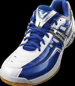 Victor Schuh SH 910 bleu Chaussure Badminton Tennis de table Squash