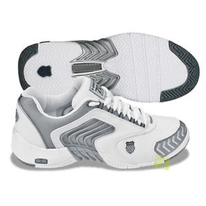 K-SWISS Mujer Zapatillas de tenis Glaciator SCD blanco/gris