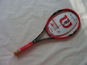 Wilson Pro Staff 97 S 18X17 Tennis Racquet Grip Size 4 3/8 Unstrung
