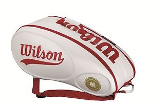 WILSON 100 YEAR TOUR MOLDED 9 Pack - tennis racquet bag - Reg $160