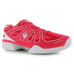 K Swiss Ultra Express Tennis Shoes Womens Red/White Trainers Sneakers