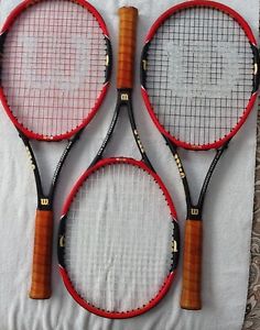 Wilson Pro Staff 97 S Racquets 4 1/2 Built To a 4 5/8 Grip- Dimitrov-Federer!!!!