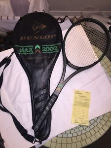 Vtg 1987 Dunlop Max 200g Mcenroe 200 g Tennis Racquet 4 3/8 L3, EUC!