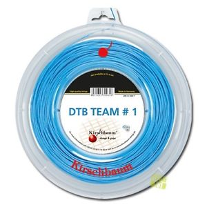 Kirschbaum Cuerda De Tenis DTB Team # 1 1,25mm 200m Azul
