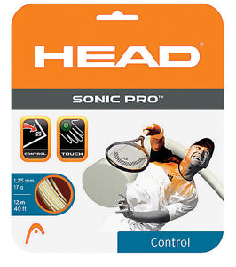 HEAD SONIC PRO 17 tennis racquet racket string (lot of 8 sets) Authorized Dealer