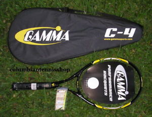 New Gamma C4 C Four C-Four Tennis Adult racket 100 1/2 (4)  orig $200 last one