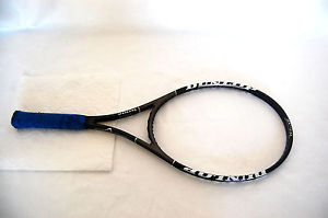 Tommy Haas used PRO Tennis Player racket Dunlop MUSCLE WEAVE, PLUS Autograph BL