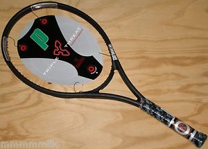 New Prince TT Grande OS 115 Triple Threat Oversize Longbody 4 3/8 Tennis Racket