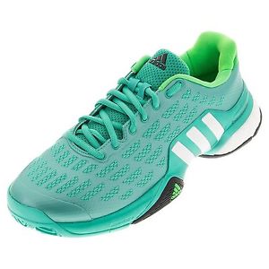 Adidas Barricade 2016 Boost Men's Tennis Shoes Sneaker- Green/White - Reg $160