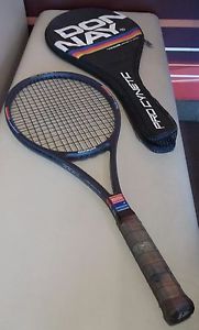 Vintage Donnay Pro Cynetic 1 Braided Graphite Kevlar 1 Midsize 3/8