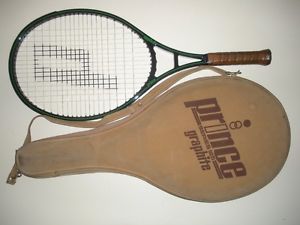 PRINCE POG GRAPHITE SERIES 125 OS TENNIS RACQUET  4 3/8   (NEW STRINGS)