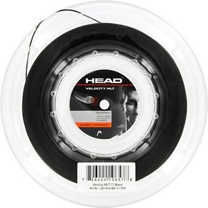 HEAD VELOCITY MLT 17 tennis string 660 foot 200M reel - Novak Djokovic - Rg $240
