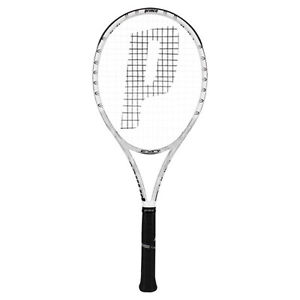 PRINCE EXO3 WHITE MP MIDPLUS 100 Tennis Racquet Racquet STRUNG 4-3/8