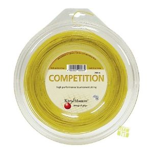 Kirschbaum Cuerdas de tenis COMPETICIÓN amarillo 200m grosores diferentes