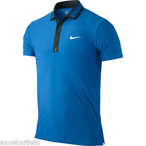 NWT! Nike Premier RF (Roger Federer) Tennis Polo Sz XL 480117  491(#2665)