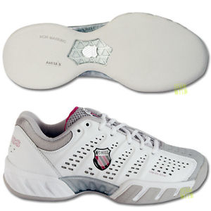 K-Swiss Mujer Zapatillas de tenis Receptor lll blanco/plata