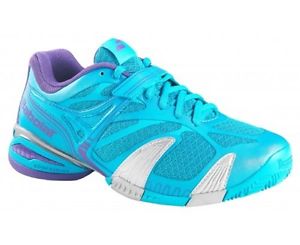 BABOLAT PROPULSE 4 CLAY - Women's Tennis Court Shoes - Blue - Auth Dealer