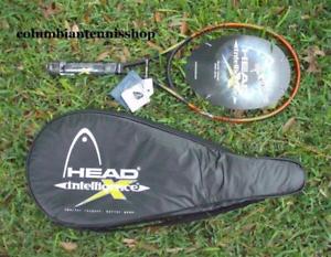 New Head i.XSpeed 102 4 5/8 intelligence X Speed racket + case last 2 org. $190