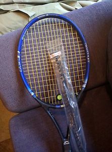 Slazenger tennis racquet X1 Tim Henman 3/8 grip with grommet
