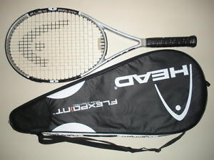 HEAD FXP FLEXPOINT 6 OS 112 TENNIS RACQUET 4 1/2