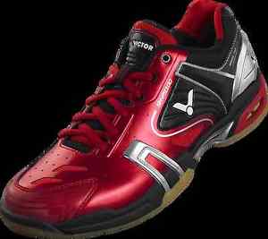 Victor Schuh SH-P 9100 rouge Chaussure Tennis De Table/Badminton Squash