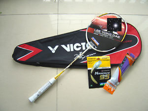 Victor Brave Sword LYD Lee Yong Dae Signed Badminton Racket Original Made In TW
