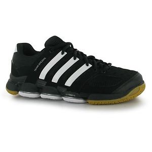 Adidas Team Spezial Indoor Court Shoes Mens Black/White Tennis Trainers Sneakers