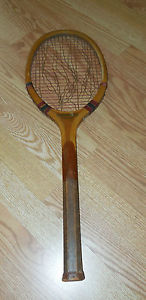 Great Antique Tennis Racquet- Narragansett Thirty