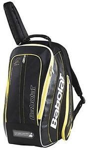 BABOLAT Pure Aero Backpack, Black/Yellow/White  753034-113_Blau_44 x 24 x 33 cm