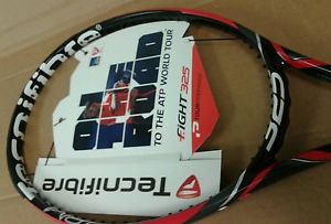 Tecnifibre TFight 325 VO2 Max, 4-1/4;  (Black/Red) NEW. Unstrung. No cover