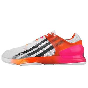 Adidas Adizero Ubersonic White Orange Pink Mens Tennis Shoes Sneakers AF5788