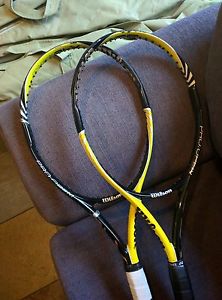 Wilson Pro Open BLX Tennis Racquet PAIR