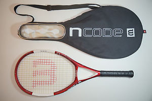 WILSON NCODE 5 N5 MIDPLUS 98 TENNIS RACKET 4 1/8 HS1 L1